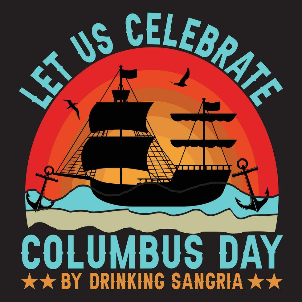 Let Us Celebrate Columbus Day, Columbus Vector