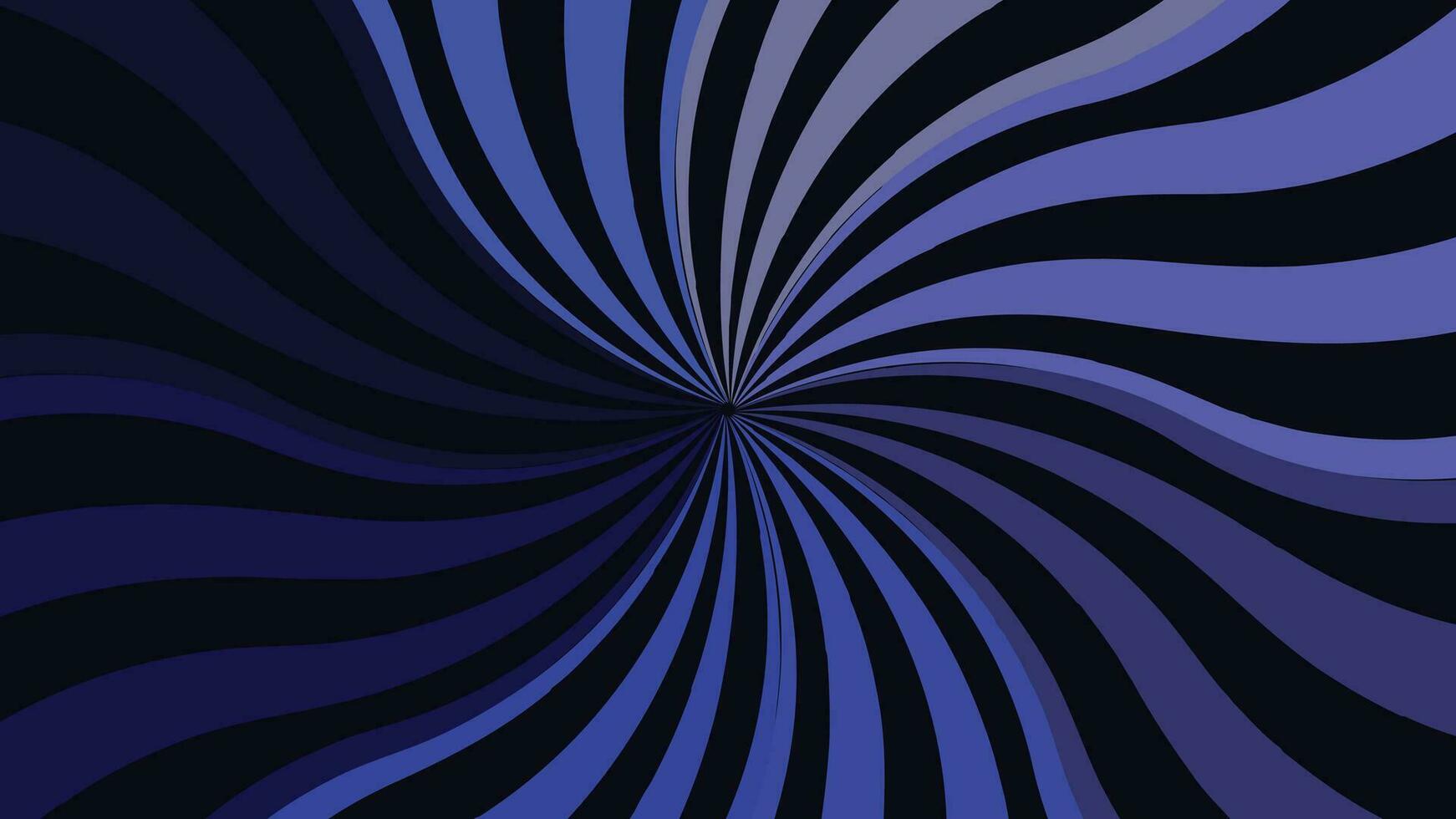 Abstarct spiral dotted blue ray background. vector
