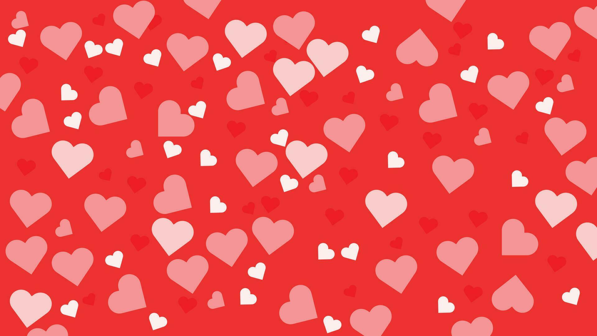 Abstarct simple minimalist love symbol red valentine background