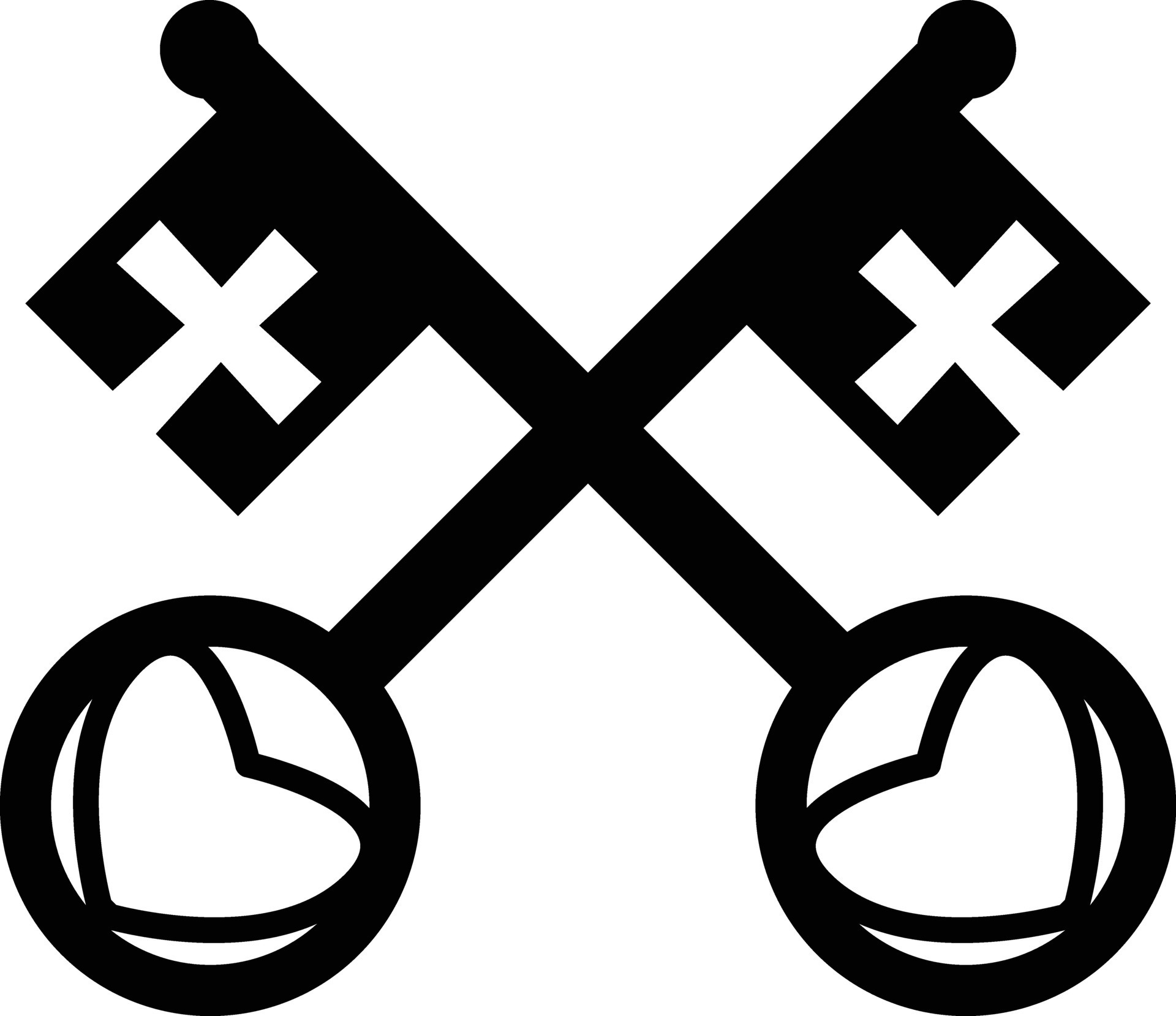 The keys of st peter icon keys to the kingdom of heaven sign royal