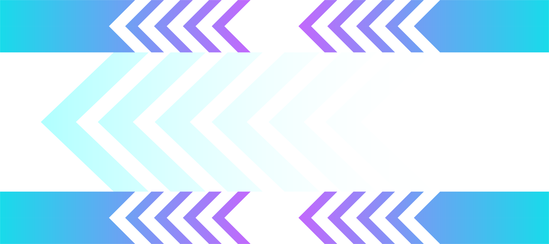 futuristic purple gradient chevron arrow design transparent background png
