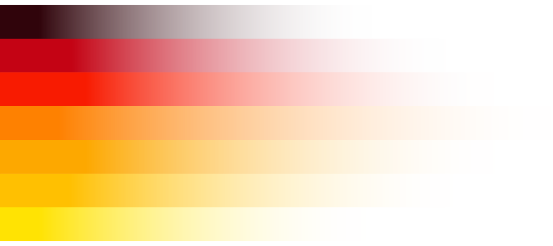 Alemania nacional bandera naranja rayas degradado transparente png