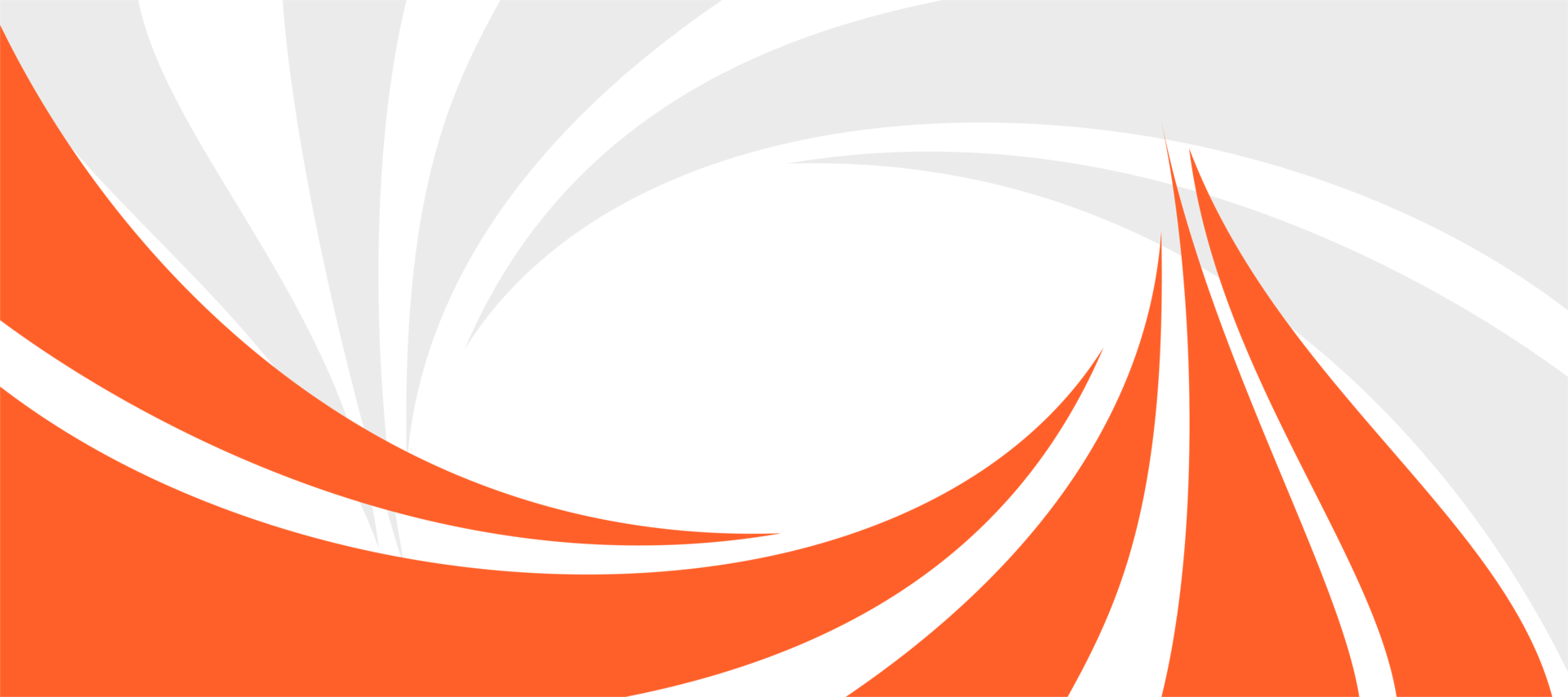 orange circular flow banner brochure flyer design transparent png