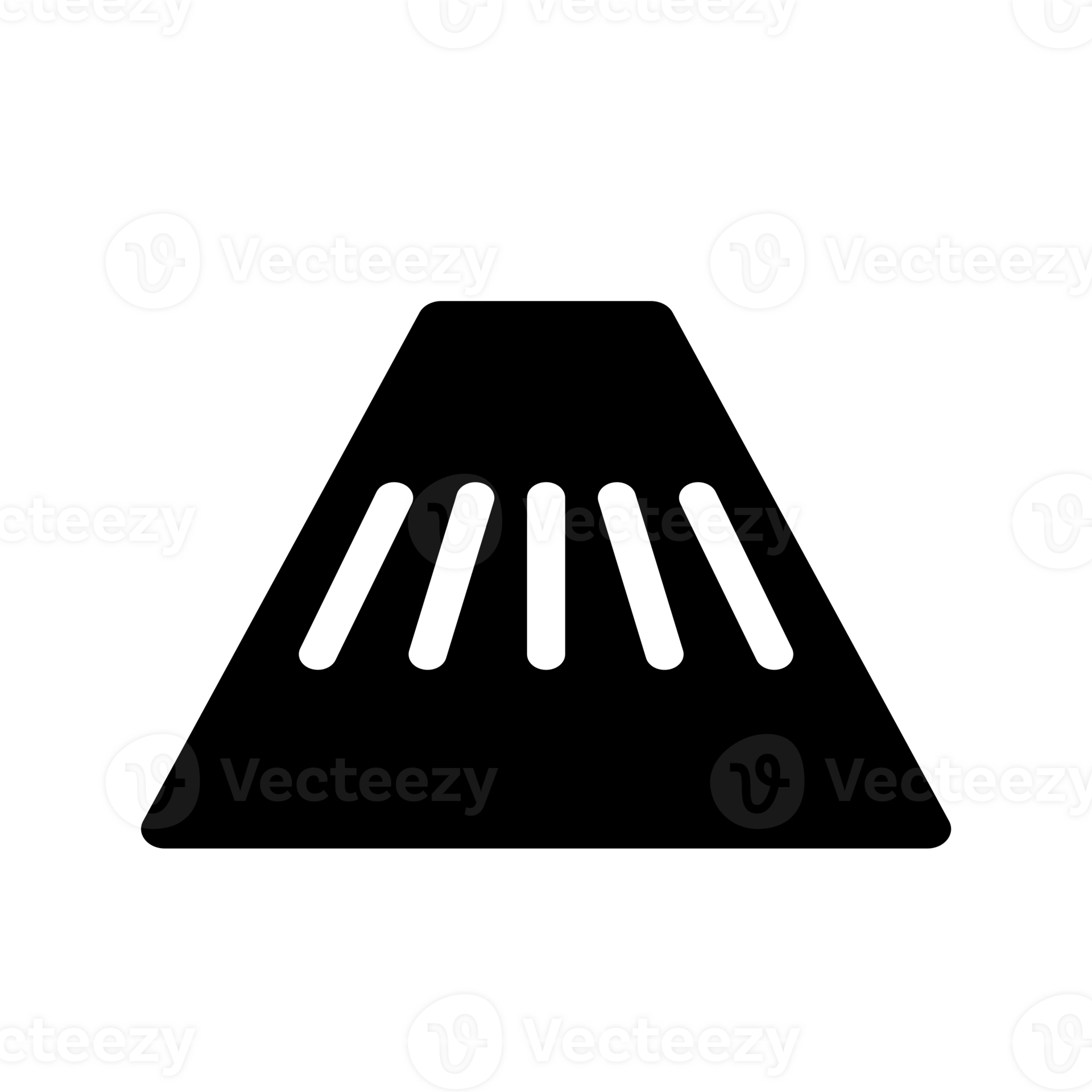 zebra crossing area icon 36283810 PNG