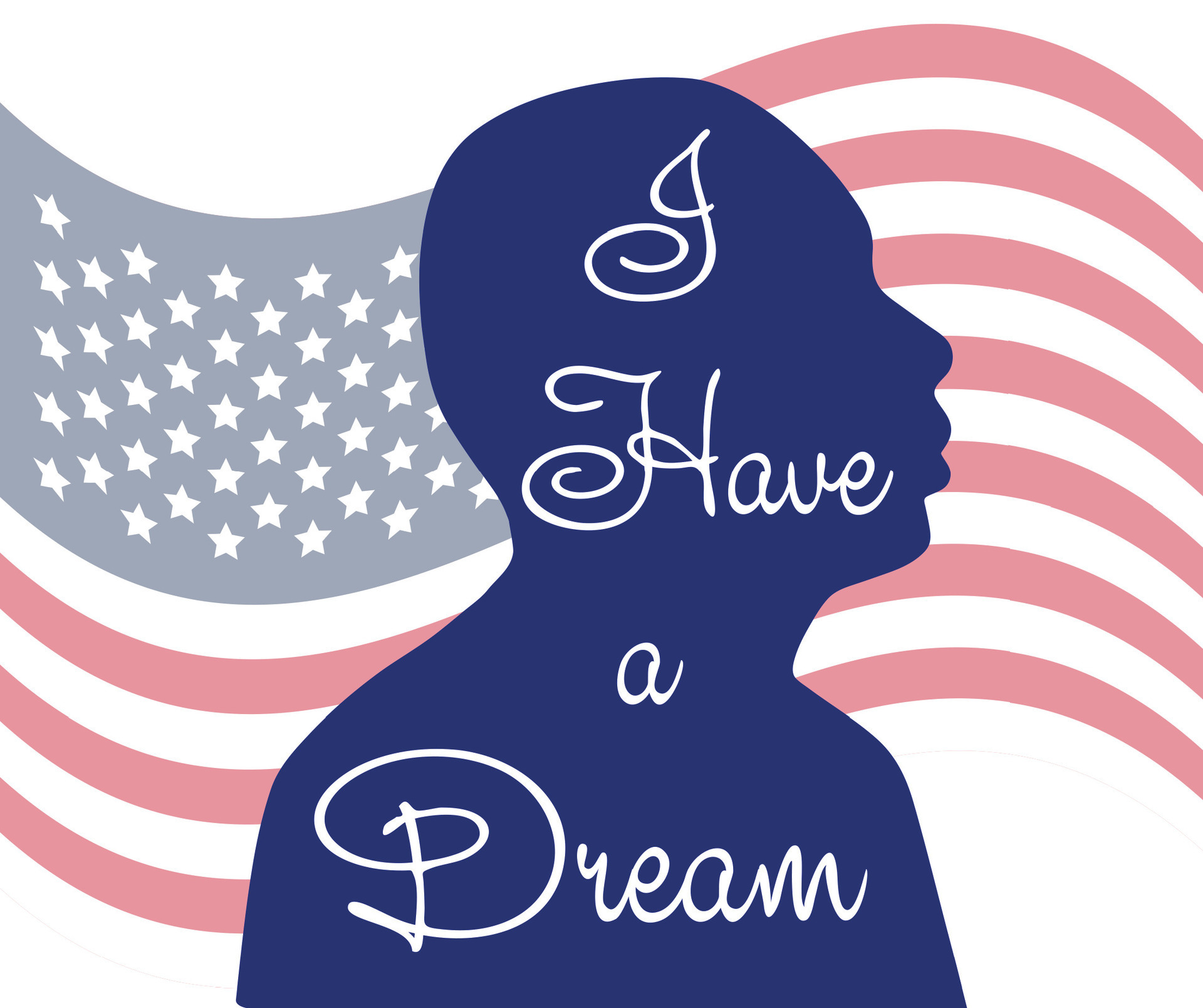 Martin Luther King Jr Day Greeting Card Design MLK Day Lettering martin-luther-king-jr-day-greeting-card-design-mlk-day-lettering
