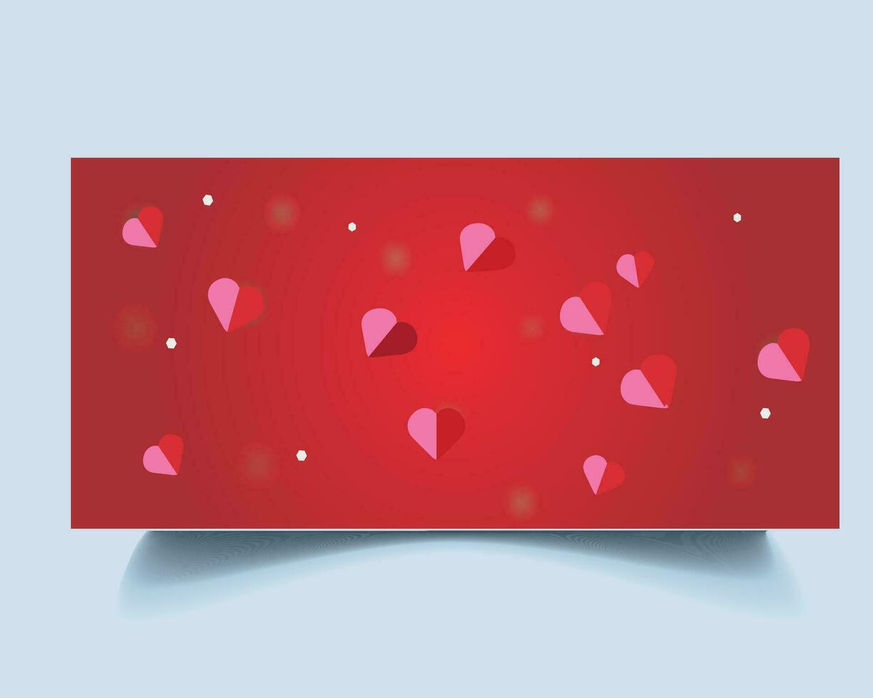 valentine background vector