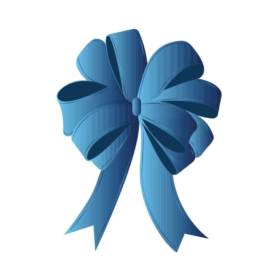 ribbon bow, ribbon design vector