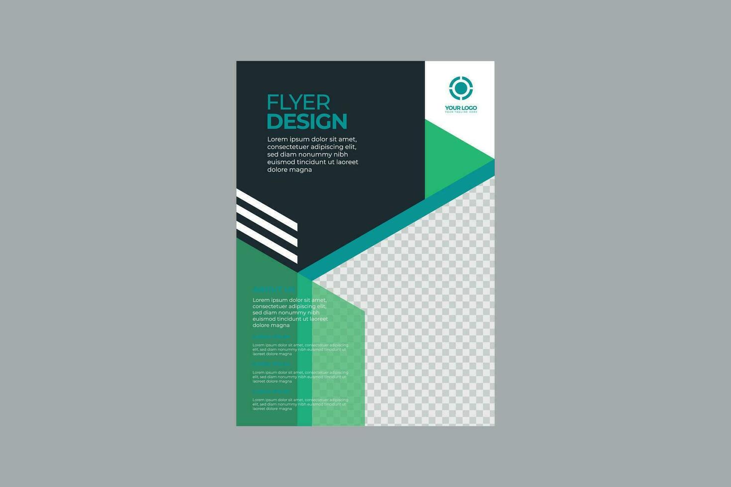 Annual report brochure flyer design template vector, Leaflet, presentation book cover templates, layout in A4 size vector