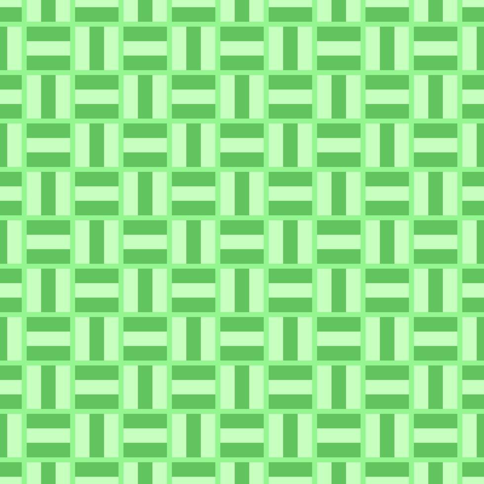 Green abstract seamless geometric pattern vector