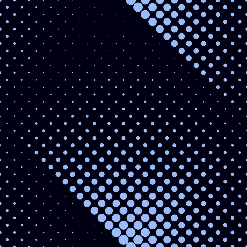 Halftone seamless geometrical dot pattern wallpaper - abstract vector illustration