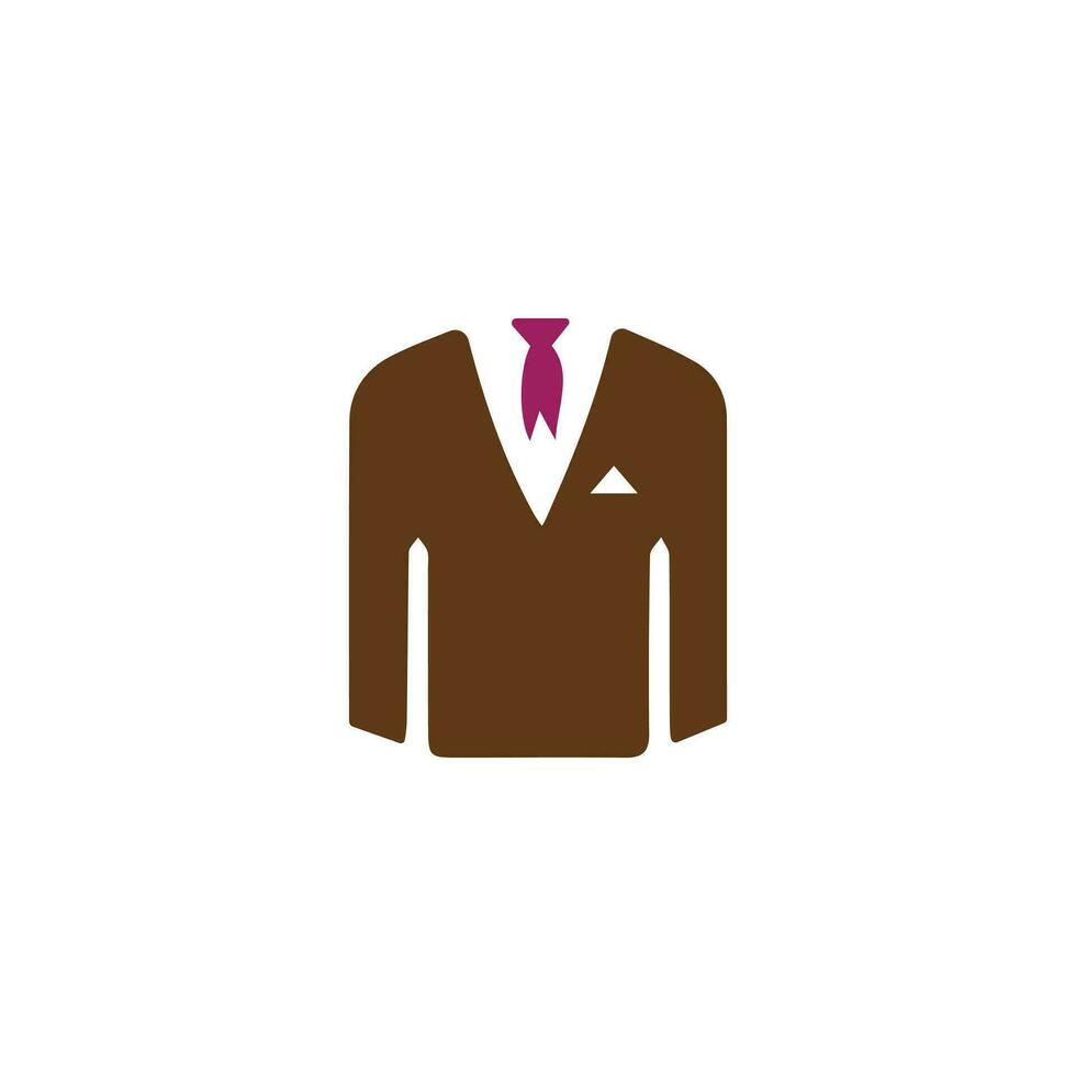 Mans blazer jacket icon vector illustration