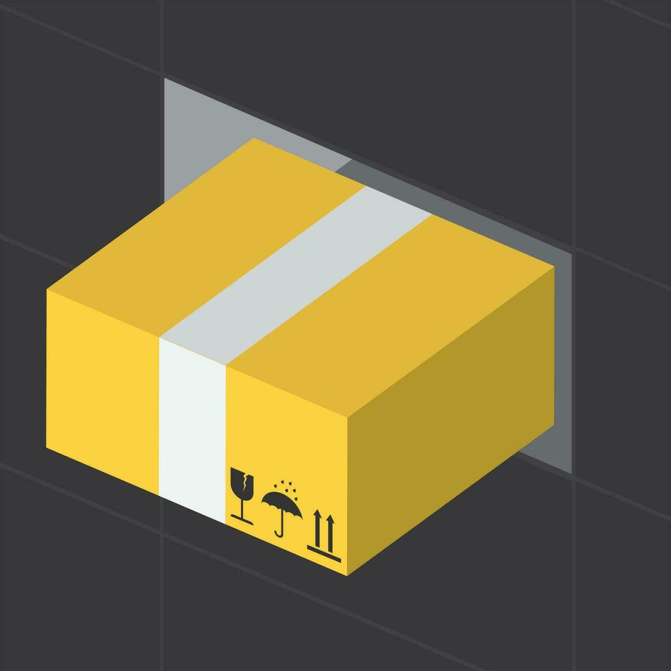 Premium vector parcel locker icon for your delivery business.