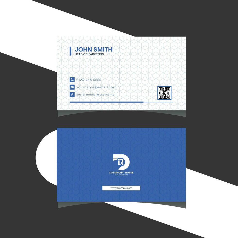 Business Card, Visiting card template vector