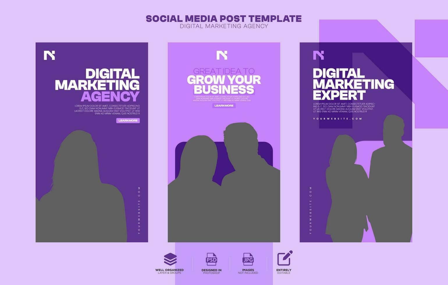 Creative social networks stories design, vertical banner template for flyer, leaflet, brochure vector