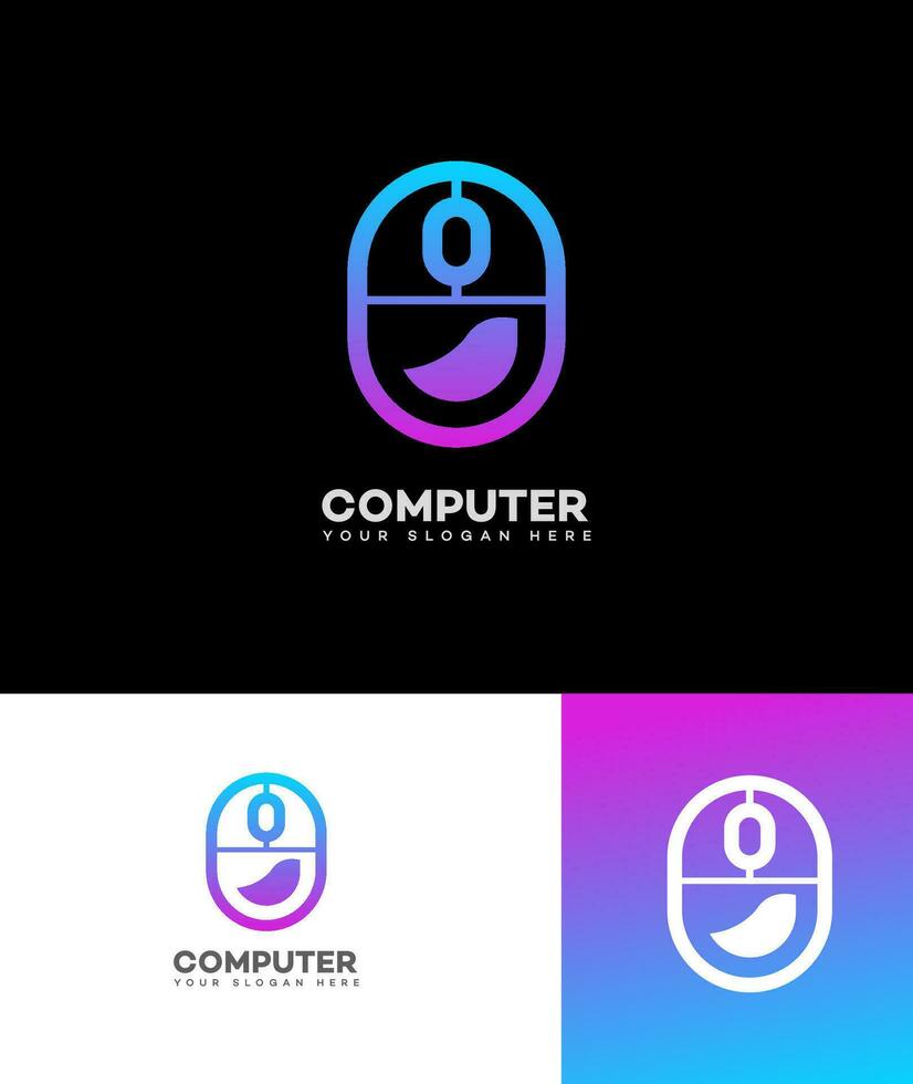 computer lab logo vector