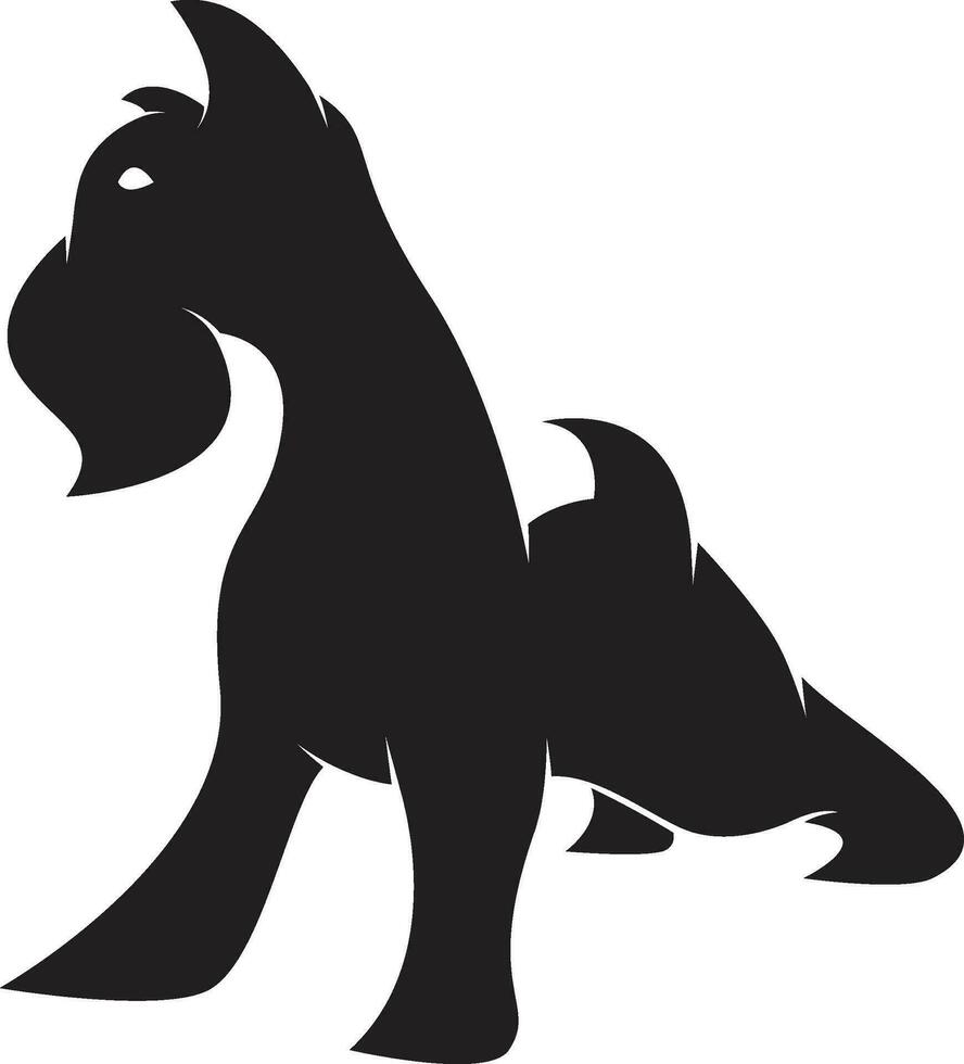 Vector of a Irish terrier dog on white background.. Easy editable layered vector illustration. Pet.