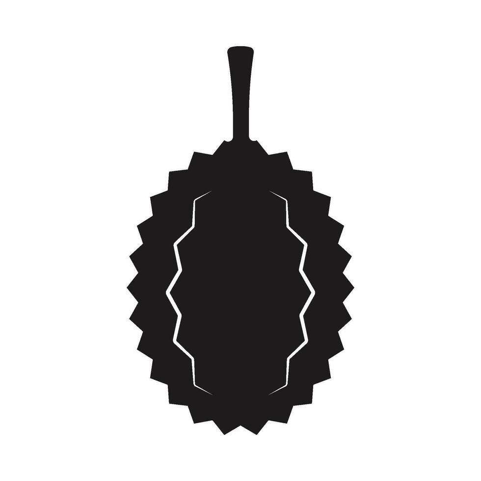 fresh Durian fruit icon vector