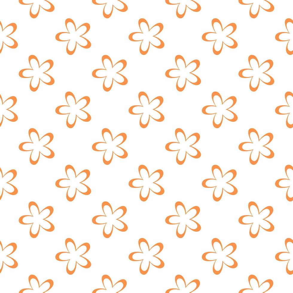 Botanical pattern design. Nature textile concept vector
