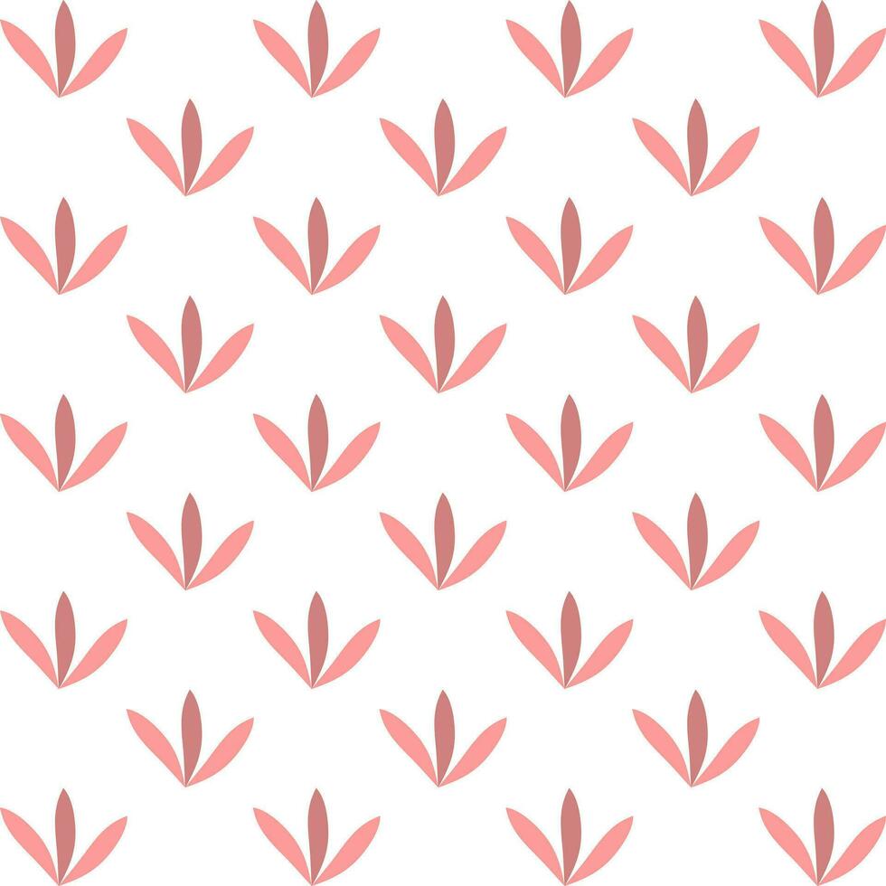 Botanical pattern design. Nature textile concept vector