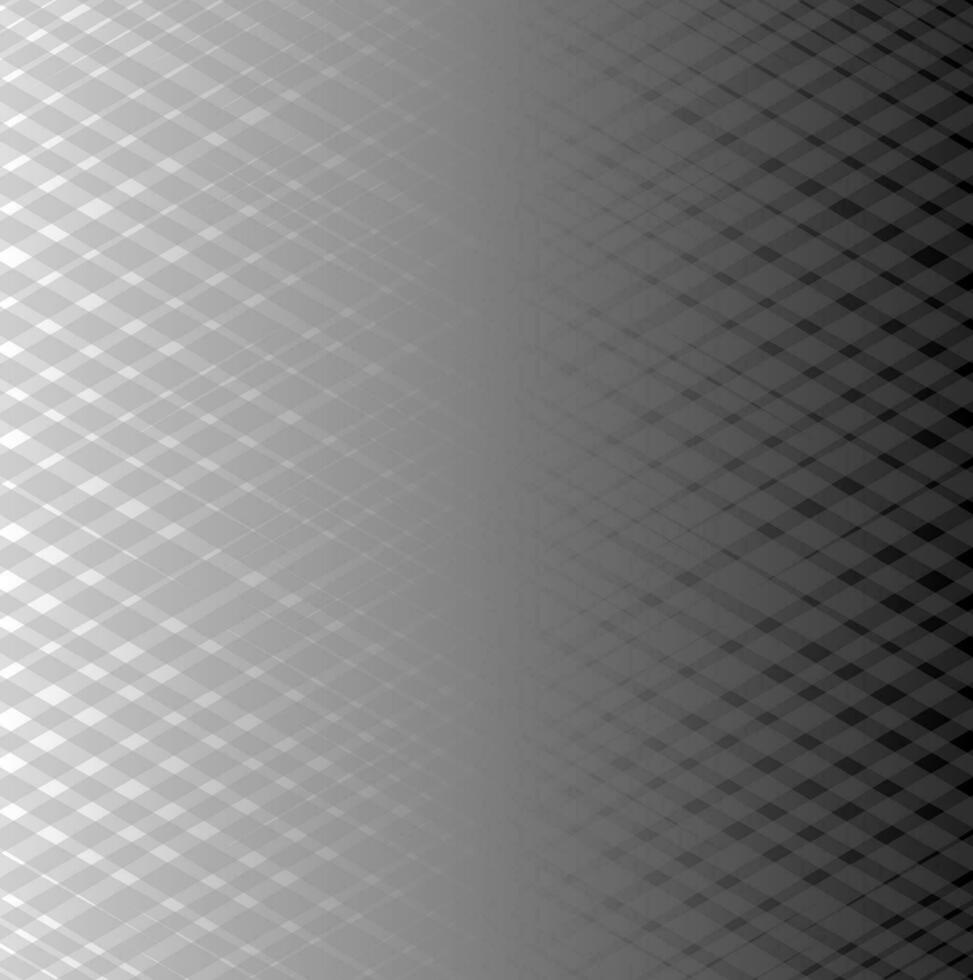 Stylish abstract pattern in the form of intersecting gradient lines on a gray background vector