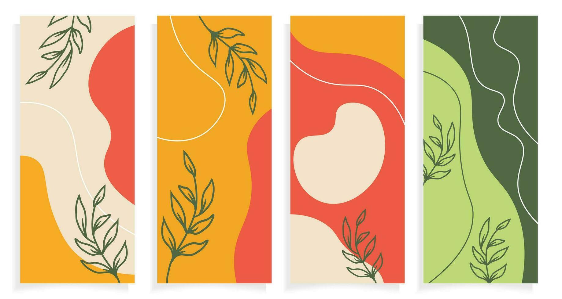 hand drawn organic shapes and textures. vector