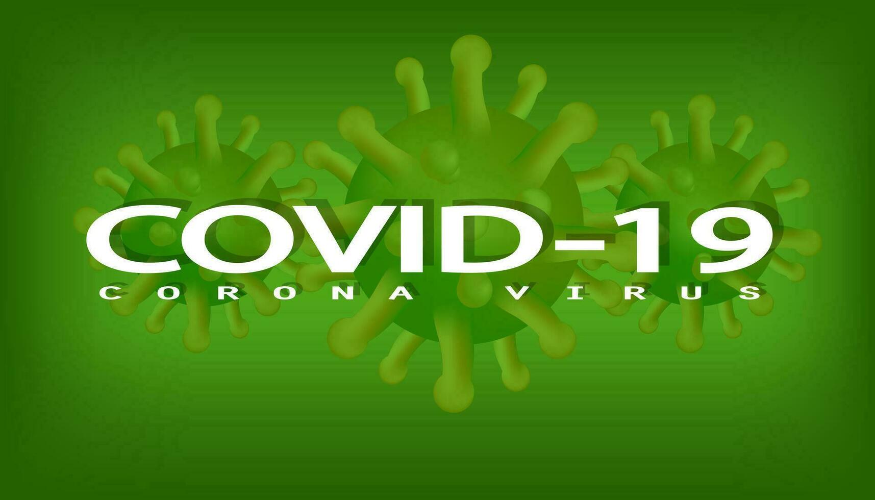 animation virus background design vector