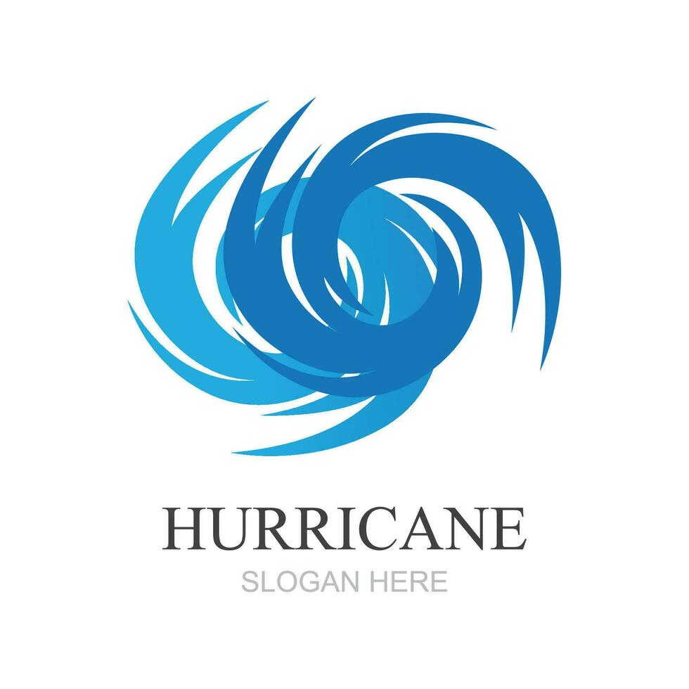 Hurricane logo symbol icon illustration vector company