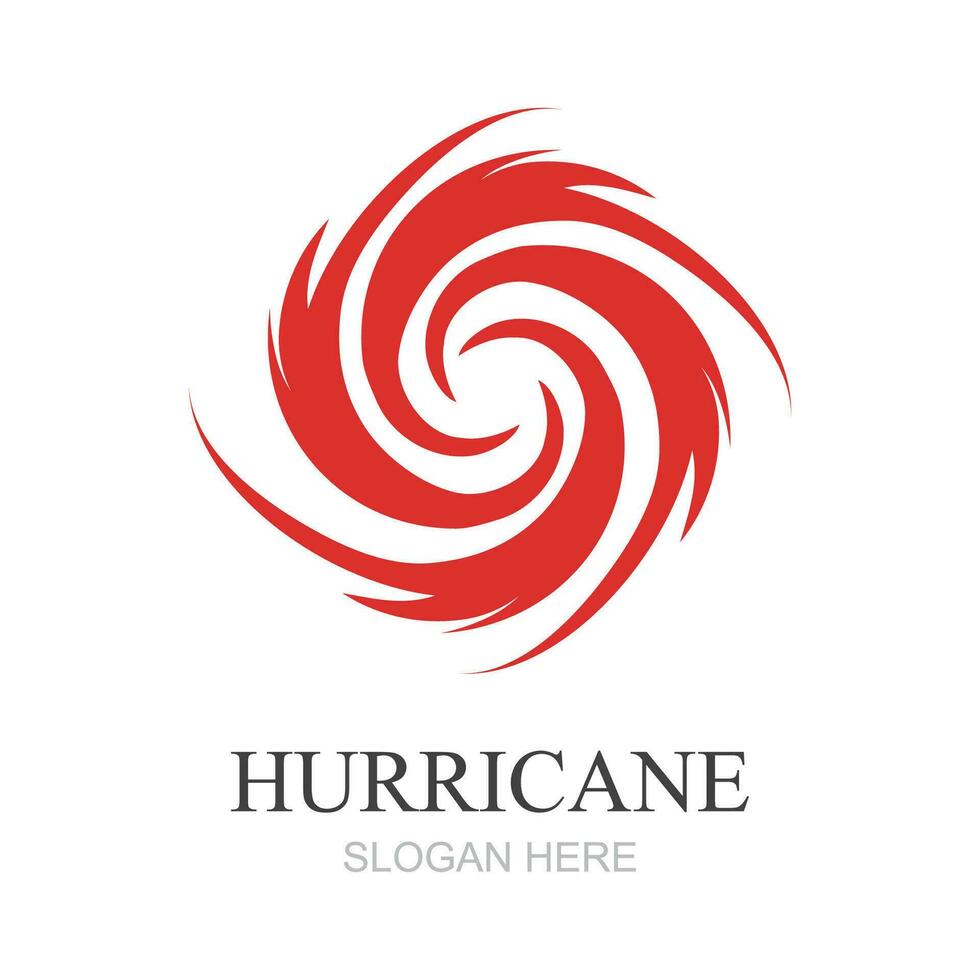 Hurricane logo symbol icon illustration vector company