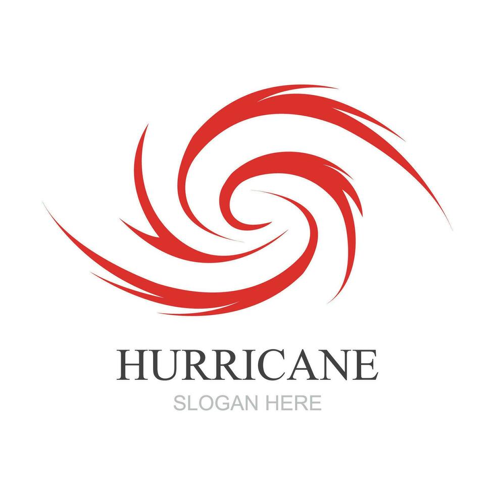 Hurricane logo symbol icon illustration vector company