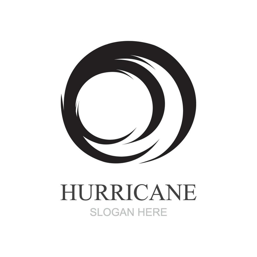 Hurricane logo symbol icon illustration vector company