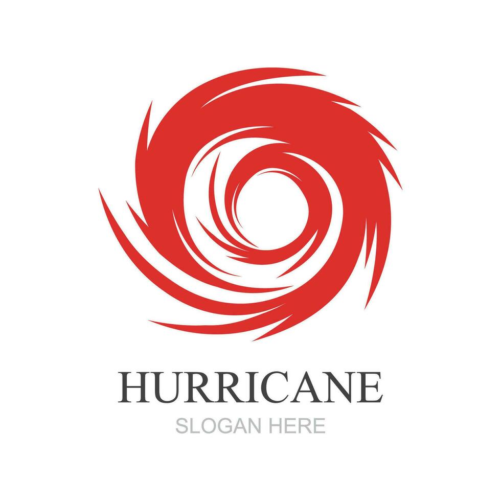 Hurricane logo symbol icon illustration vector company