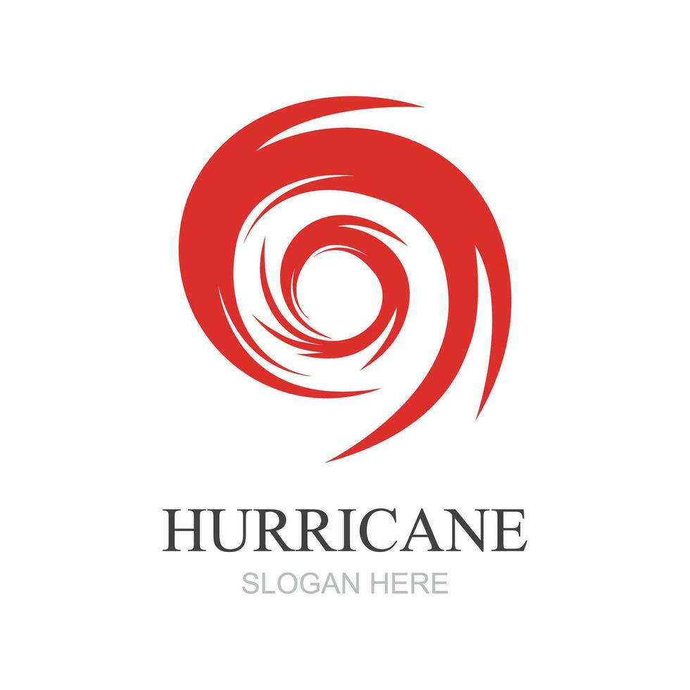 huracán logo símbolo icono ilustración vector empresa