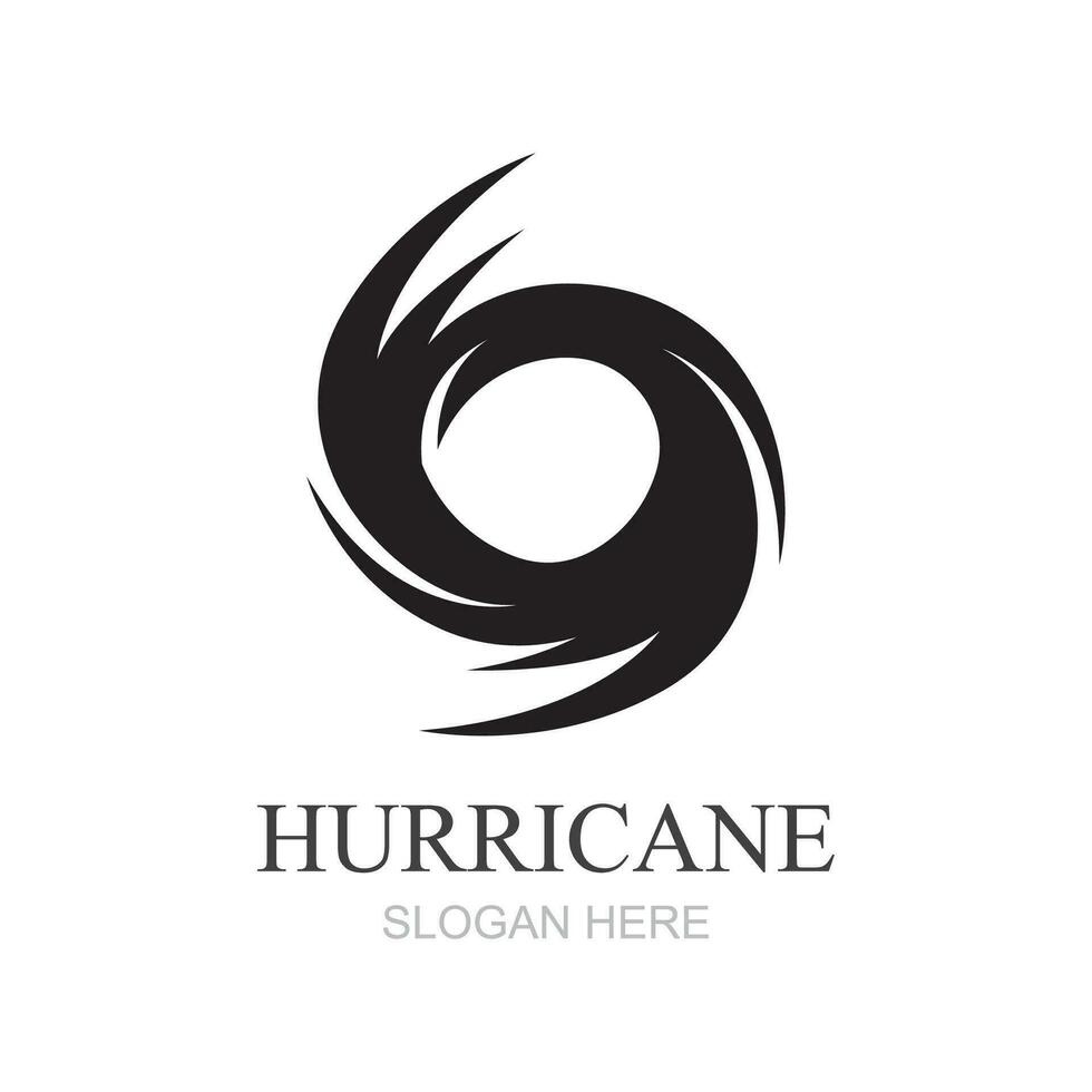 Hurricane logo symbol icon illustration vector company