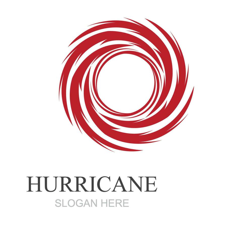 Hurricane logo symbol icon illustration vector company