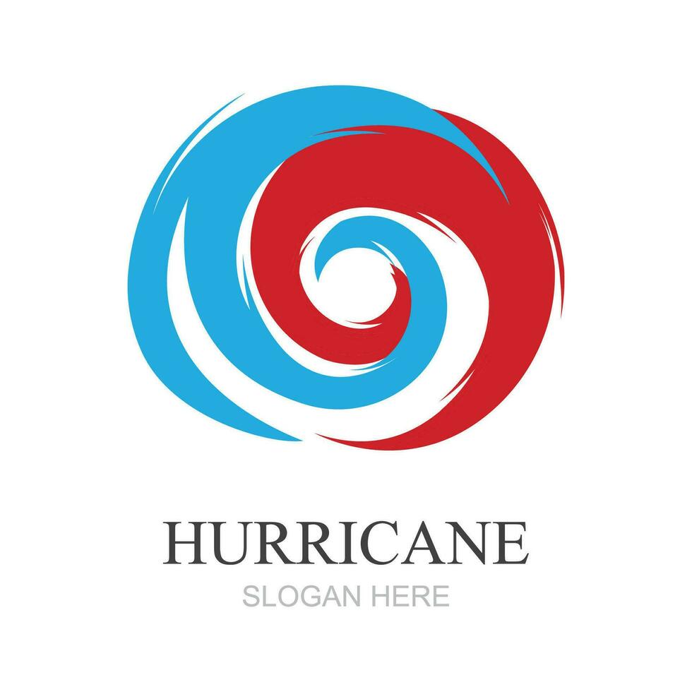 Hurricane logo symbol icon illustration vector company