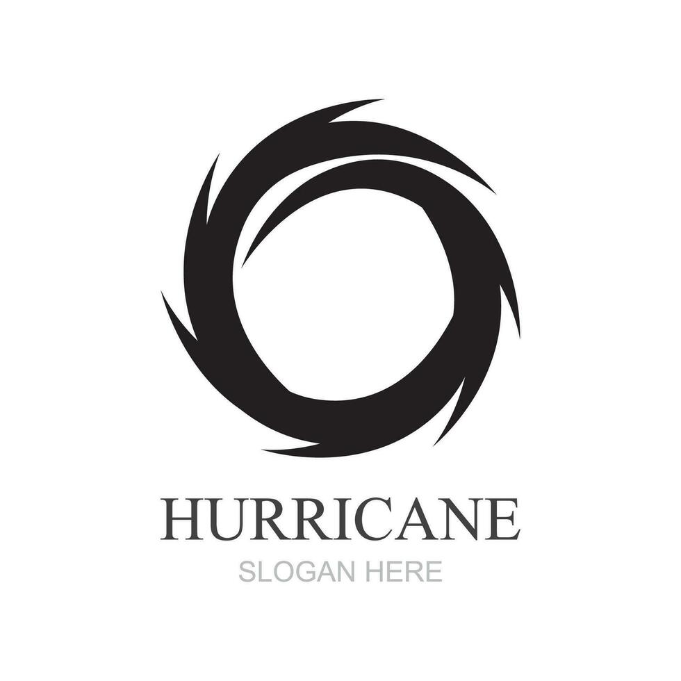 Hurricane logo symbol icon illustration vector company