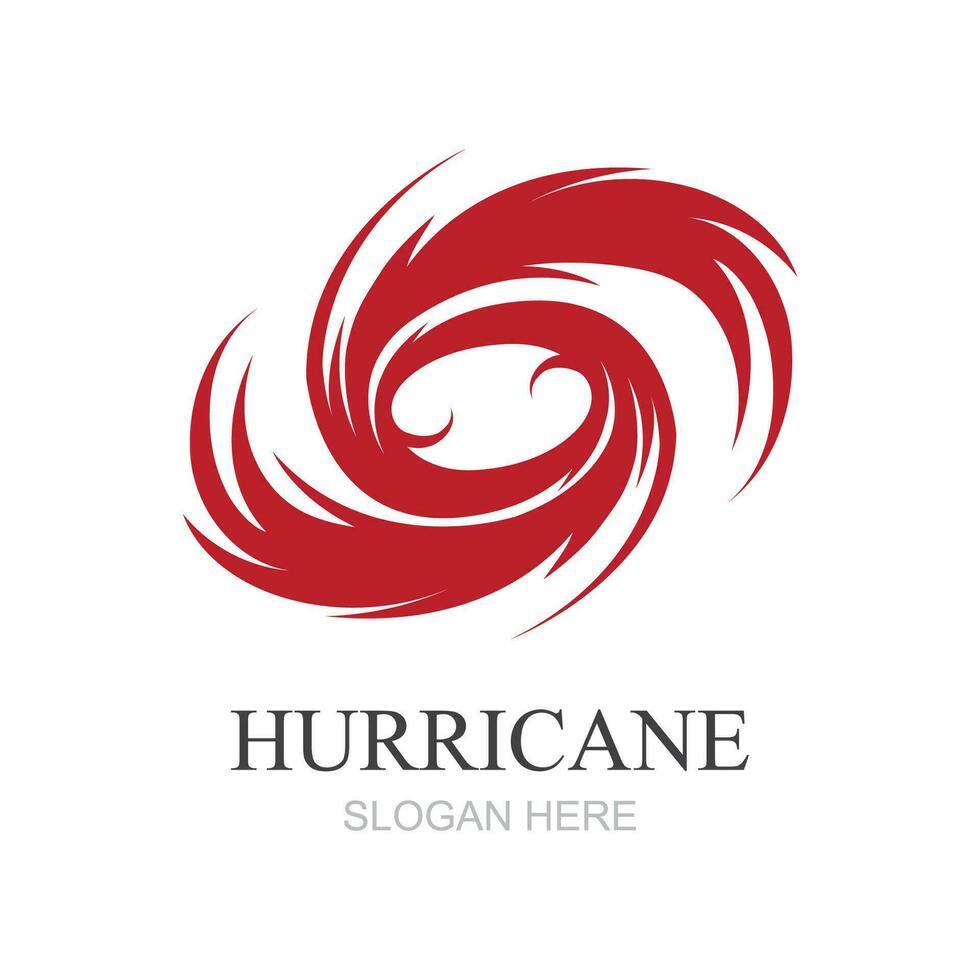 Hurricane logo symbol icon illustration vector company