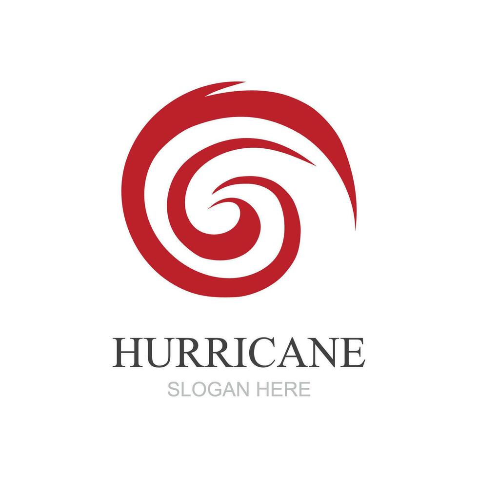 Hurricane logo symbol icon illustration vector company