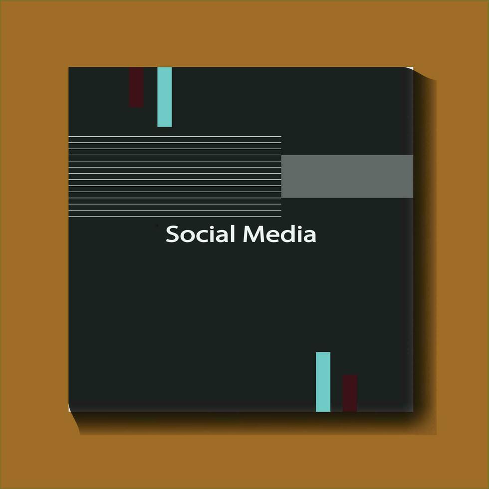 Digital Business Marketing social Media Post Template and Banner Free Vector. vector