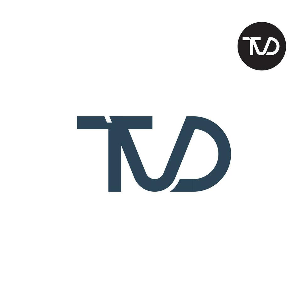 letra televisión monograma logo diseño vector