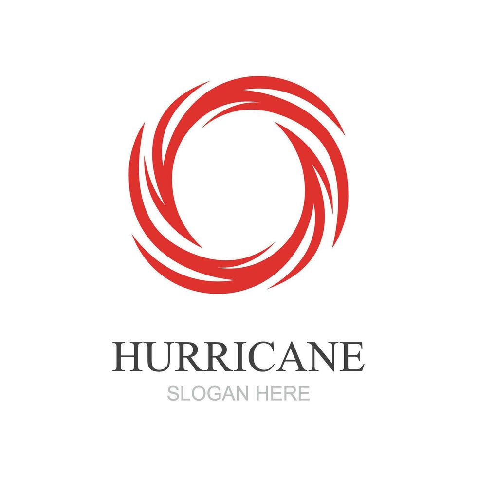 Hurricane logo symbol icon illustration vector company