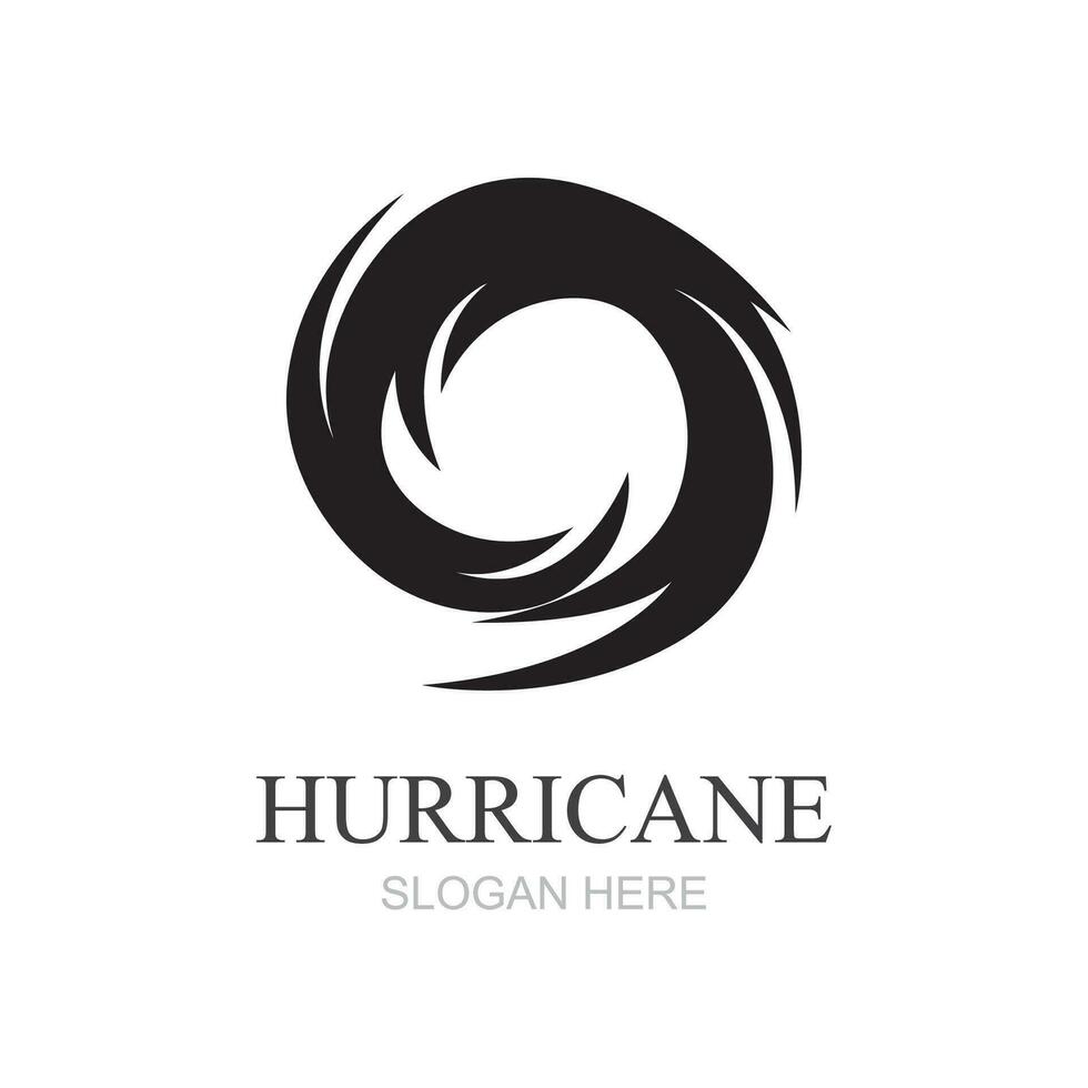 Hurricane logo symbol icon illustration vector company