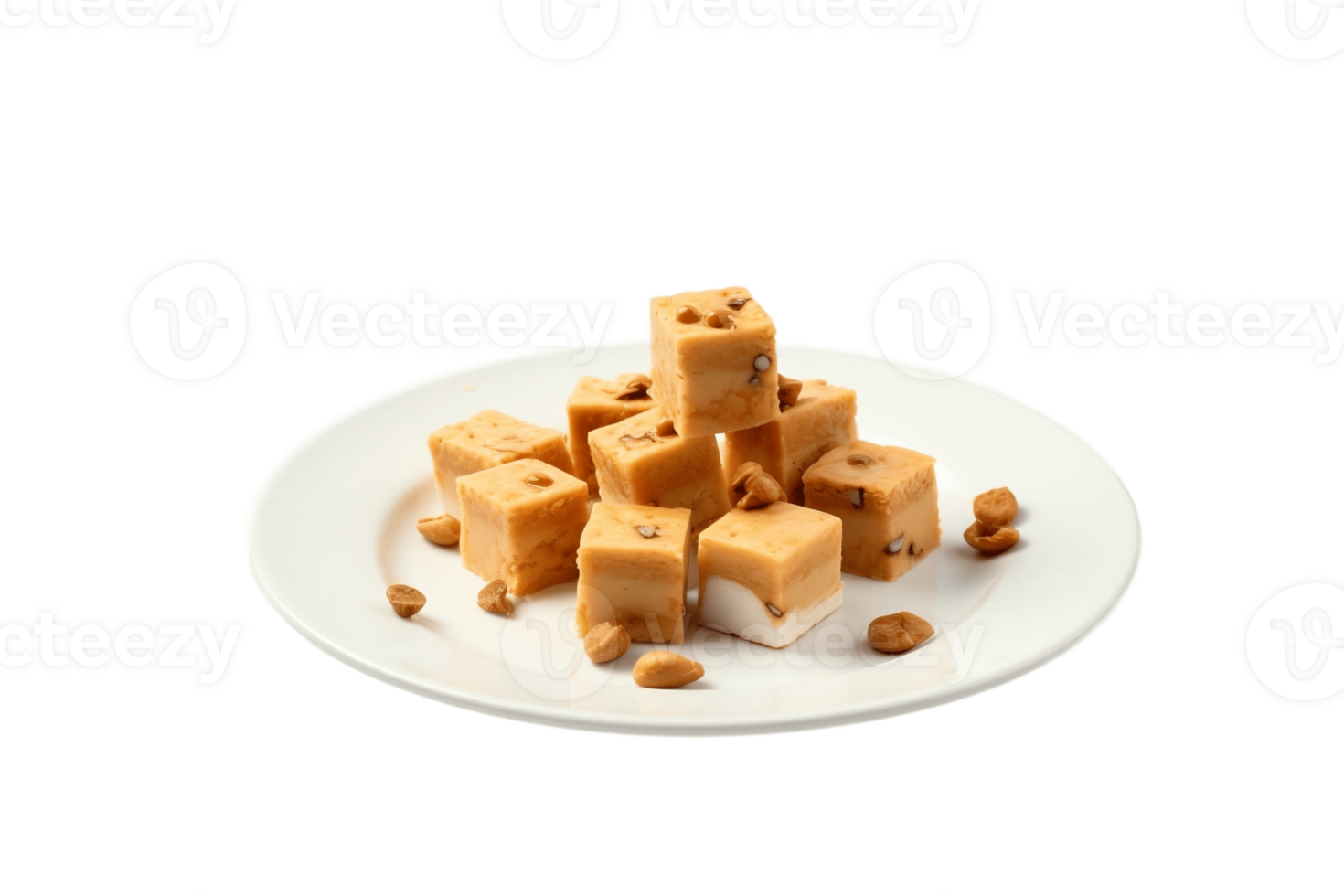 ai gerado barfi com transparente fundo. ai png