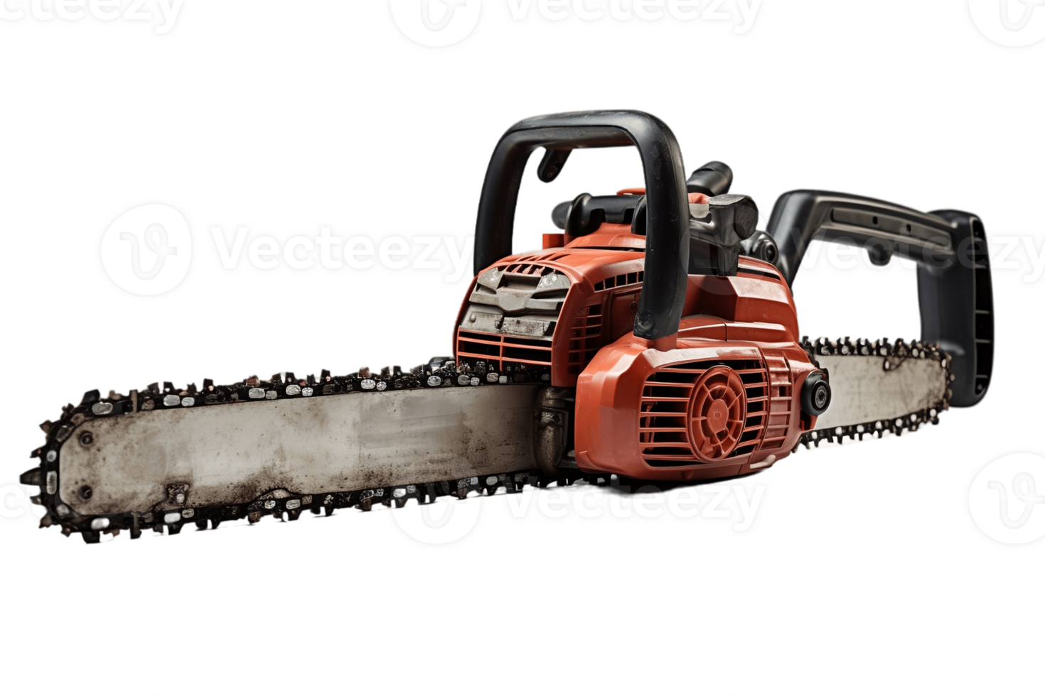 AI generated Chainsaw with Transparent Background. AI png