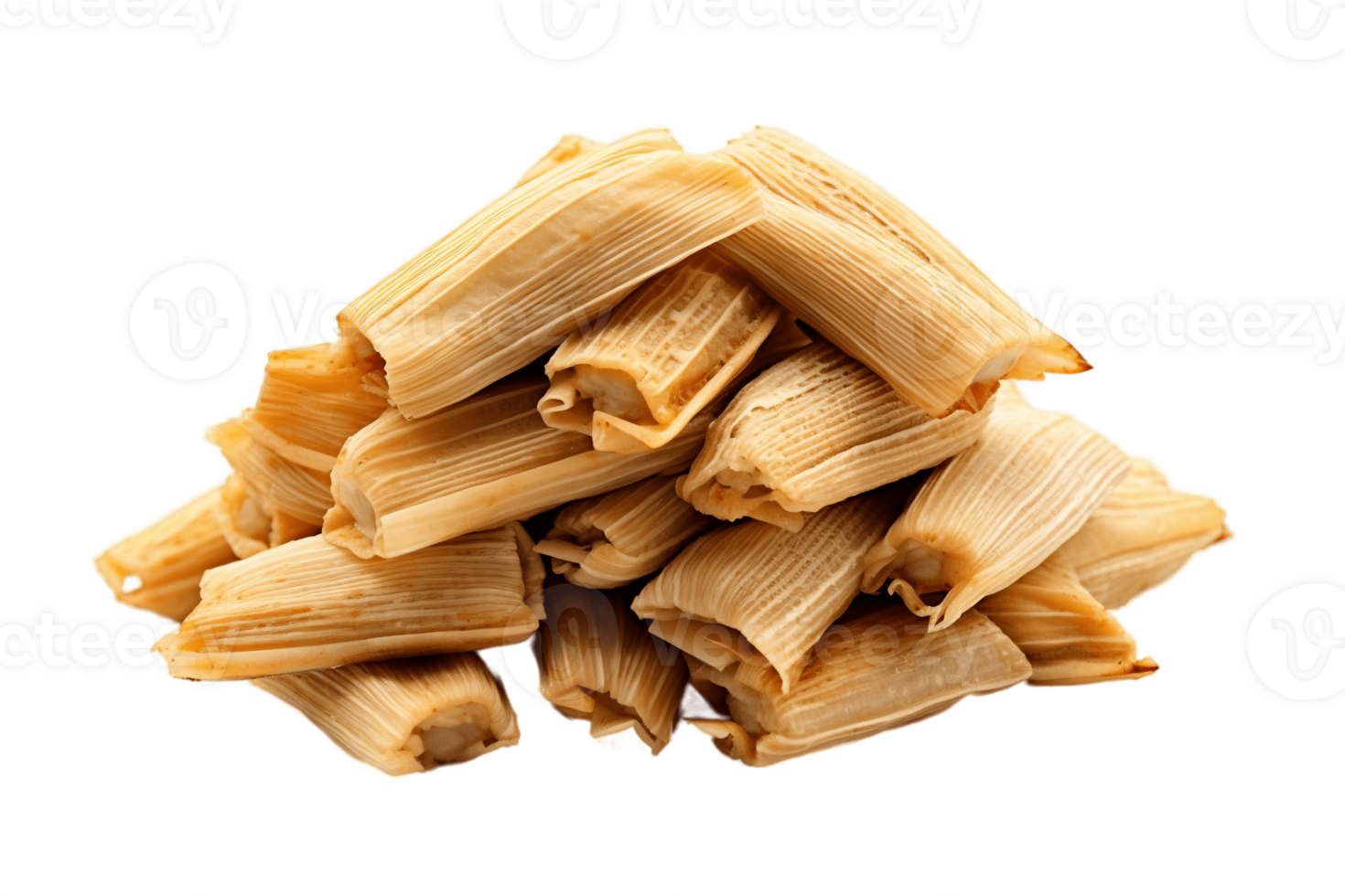 AI generated Tamales on a Transparent Background. AI png