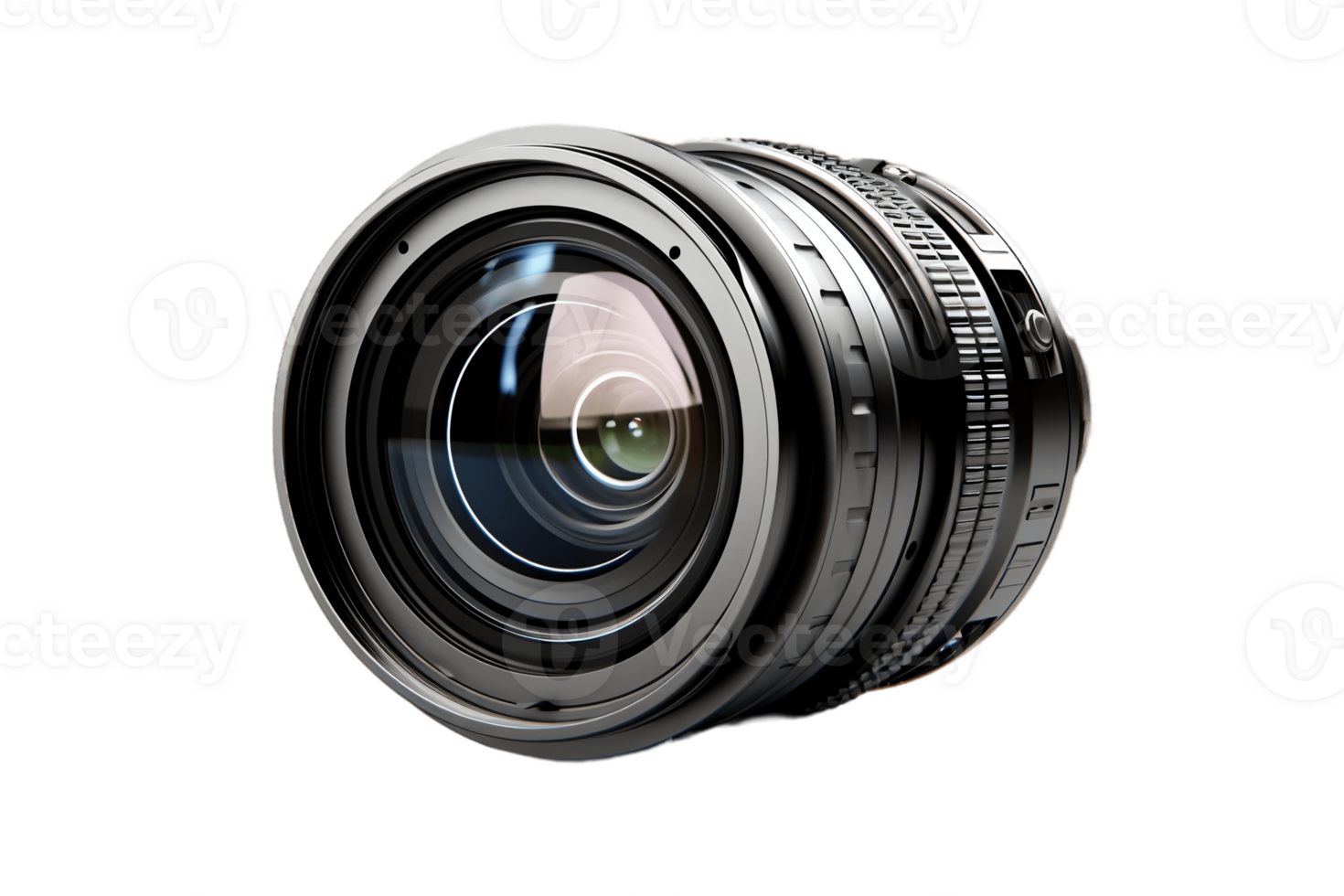 AI generated Camera Lens on Transparent Background. AI png