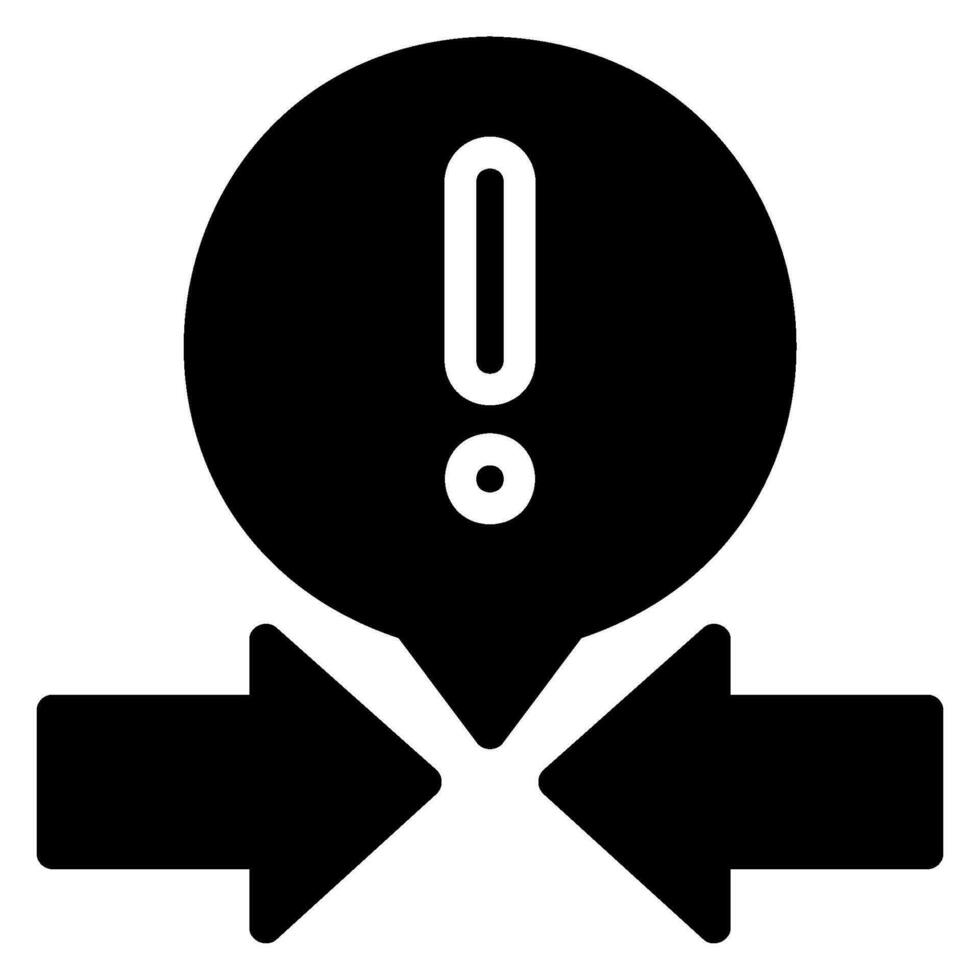 argument glyph icon vector