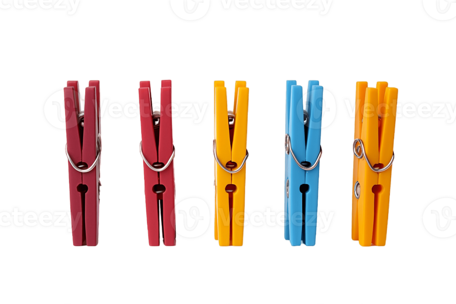 AI generated Clothespin with a Transparent Background. AI png