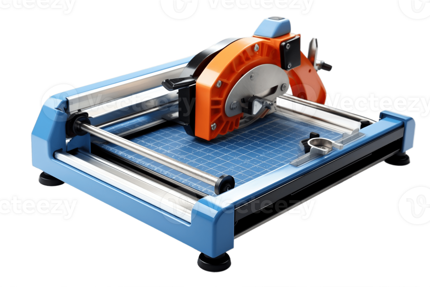 AI generated Corded Tile Cutter on a Transparent Background. AI png