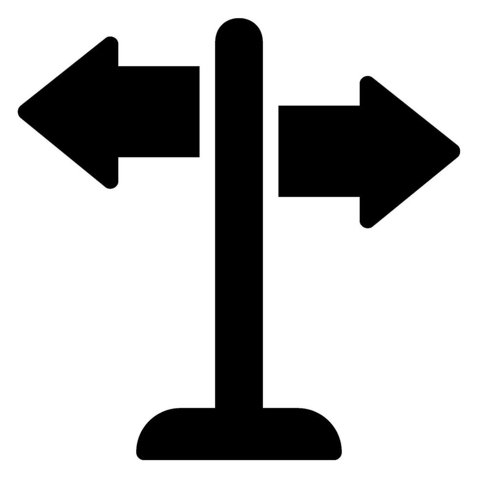 sign glyph icon vector